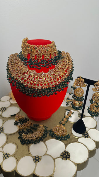 Dulhan Double necklace set