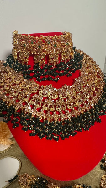 Dulhan Double necklace set